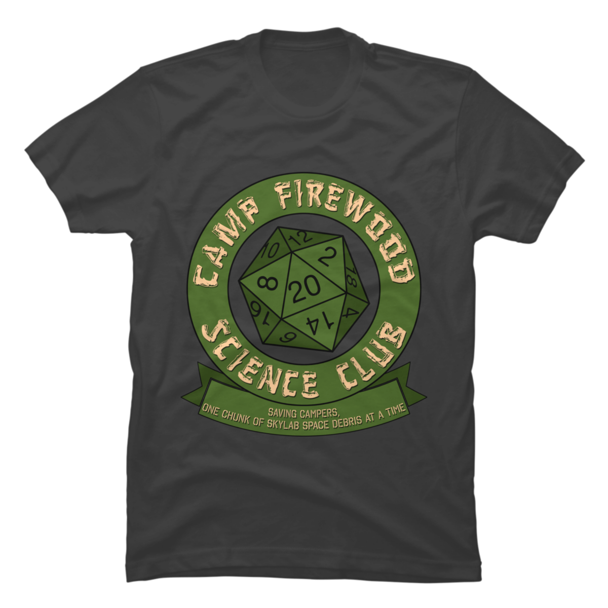camp firewood t shirt